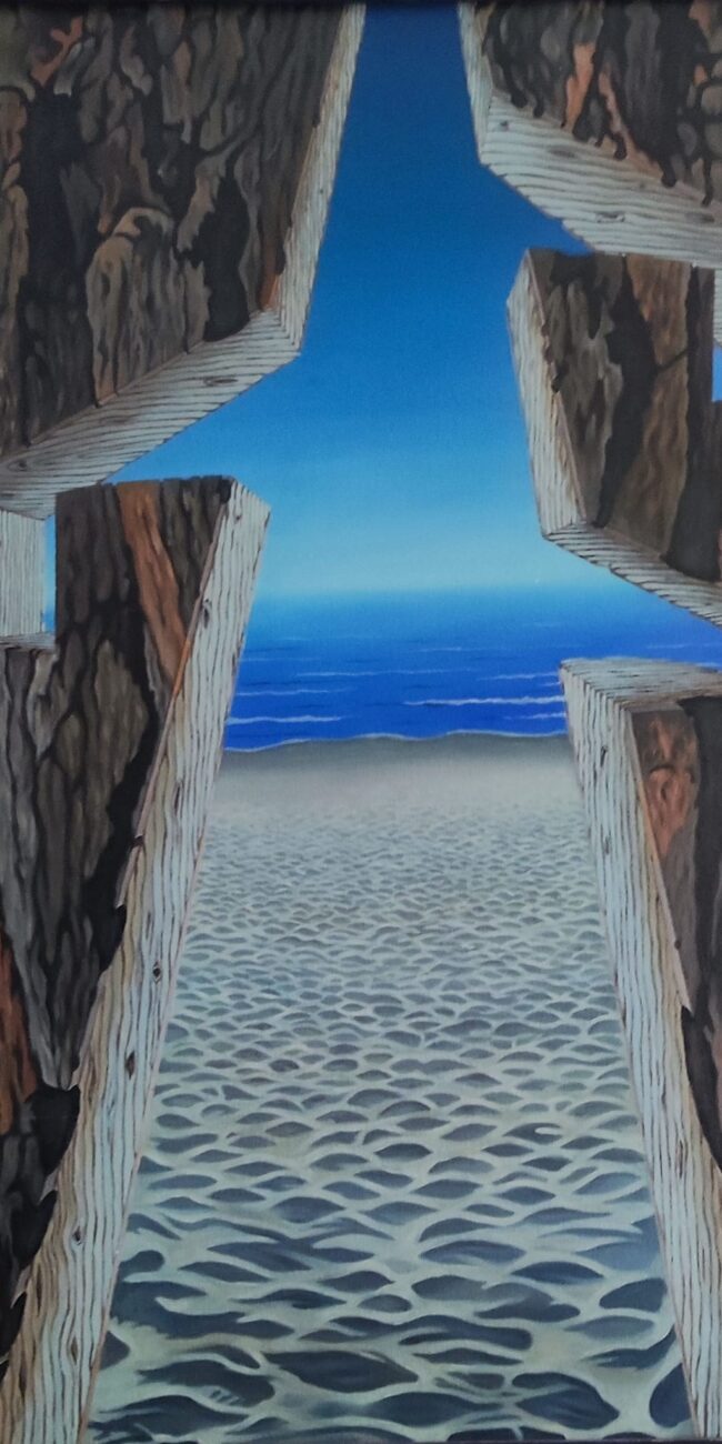 Collezione Privata Paesaggio lontano